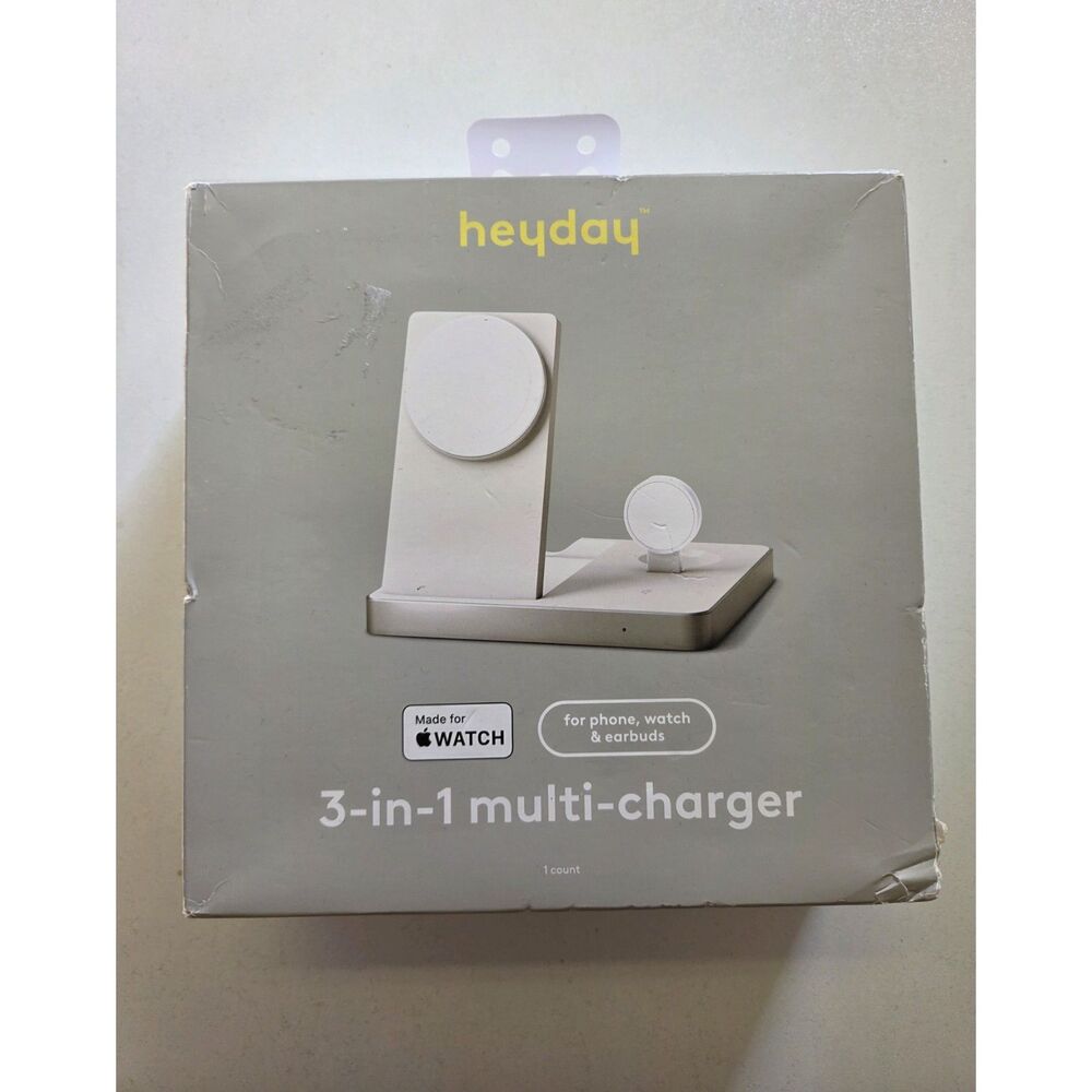 heyday 3-in-1 multi-charger